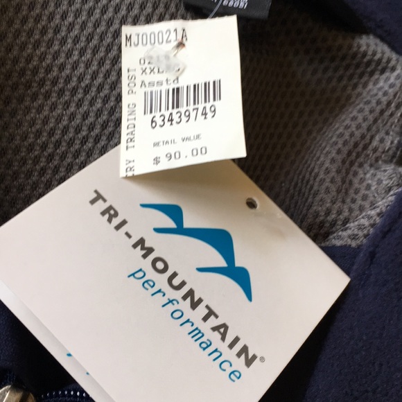 Men’s Tri-Mountain Performance Jacket - Picture 2 of 2